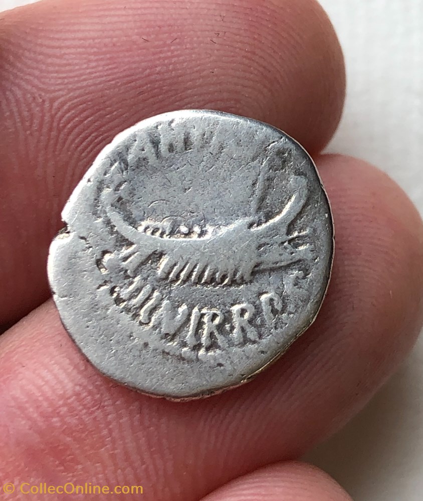 Marcus Antonius AR Denarius, Legio V 'Aluadae' 3 coins ancient romans imperial and republican marcus antonius ar denarius legio v aluadae