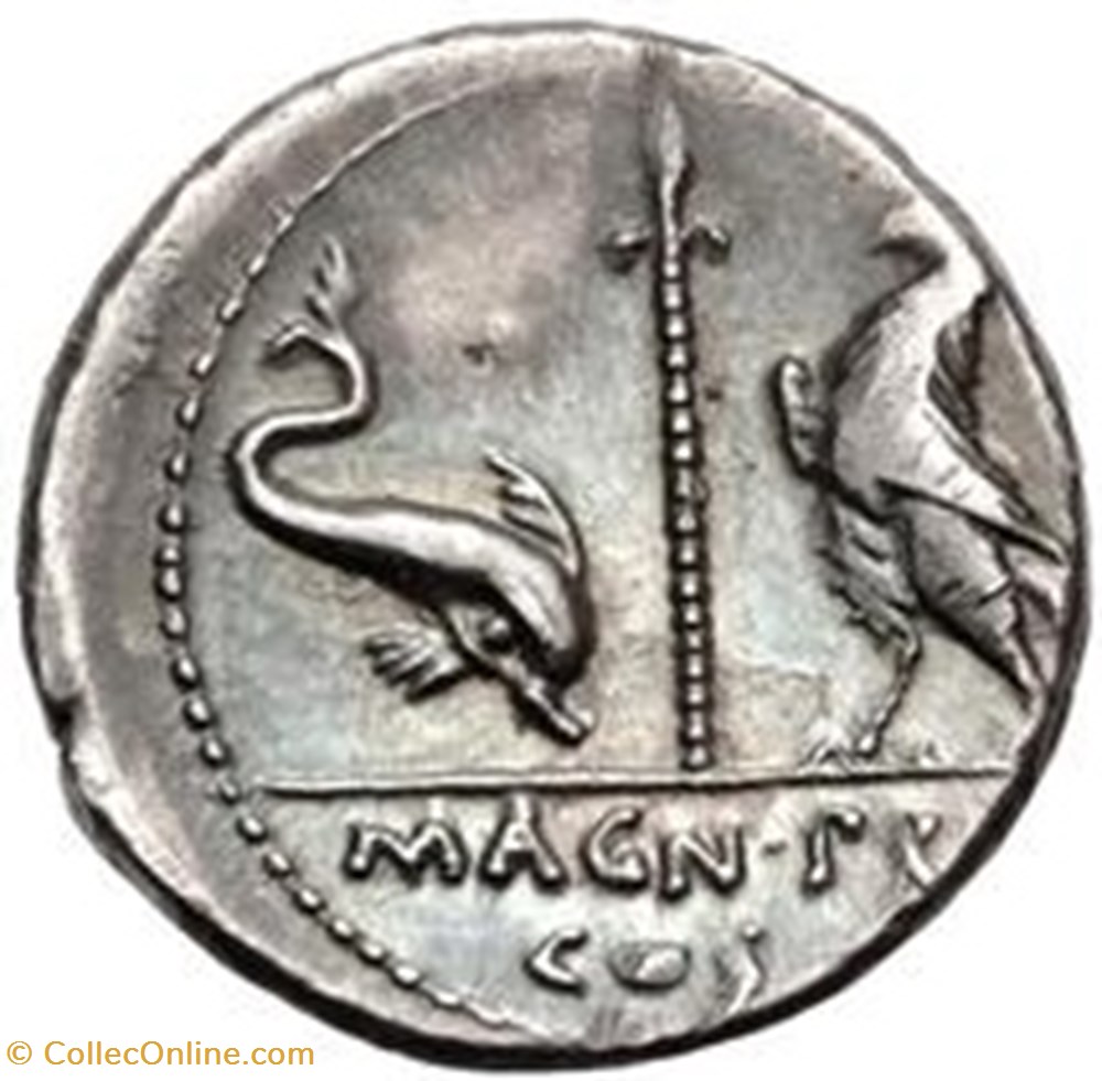Cnaeus Pompeius Magnus AR Denarius, Terentius Varro coins ancient to romans imperial and republican cnaeus pompeius magnus ar denarius terentius varro