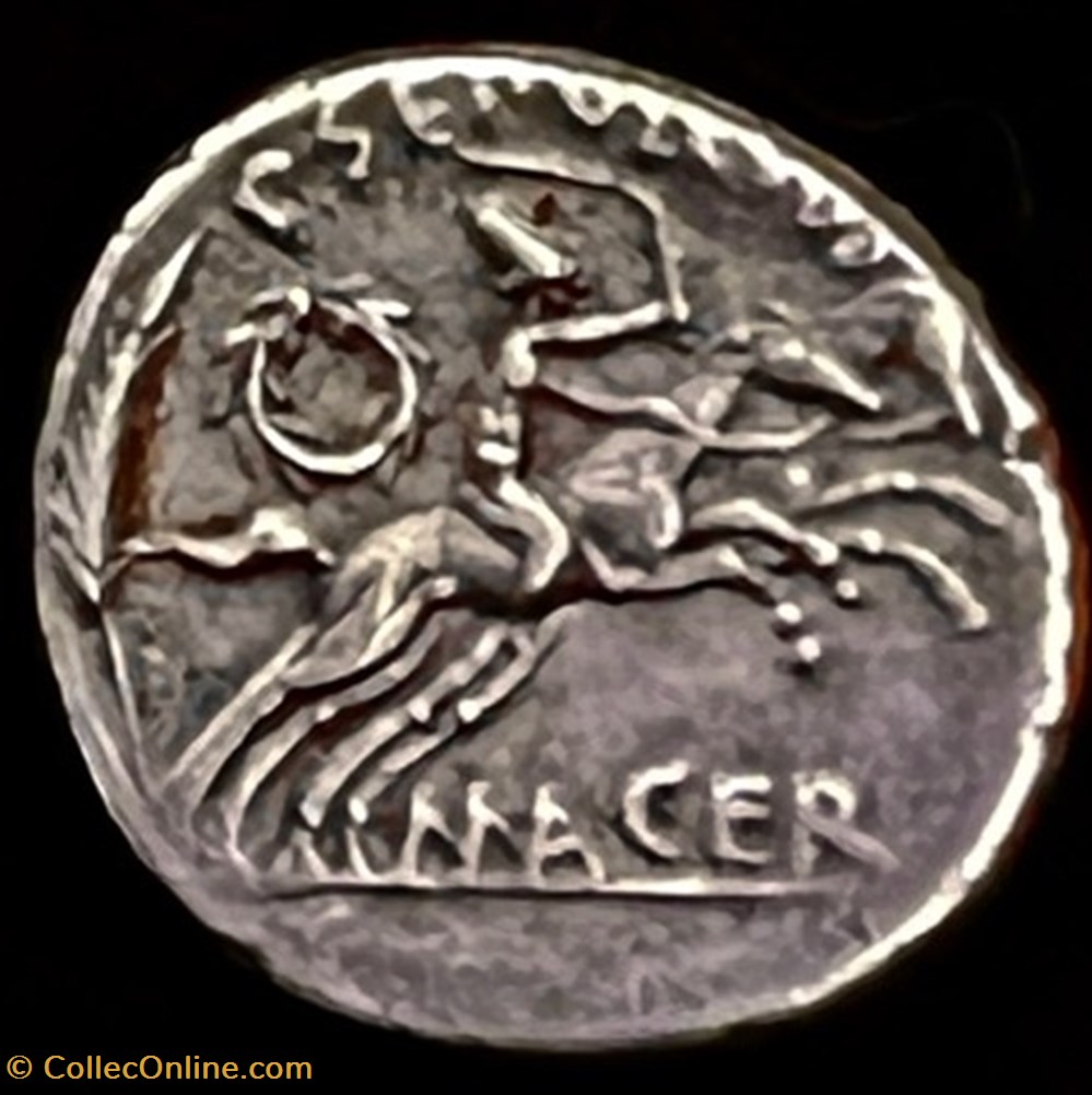 Marcus Antonius with P. Sepullius Macer AR Denarius, Veiled head with mourning beard. 2 coins ancient romans imperial and republican marcus antonius with p sepullius macer ar denarius veiled head with mourning beard