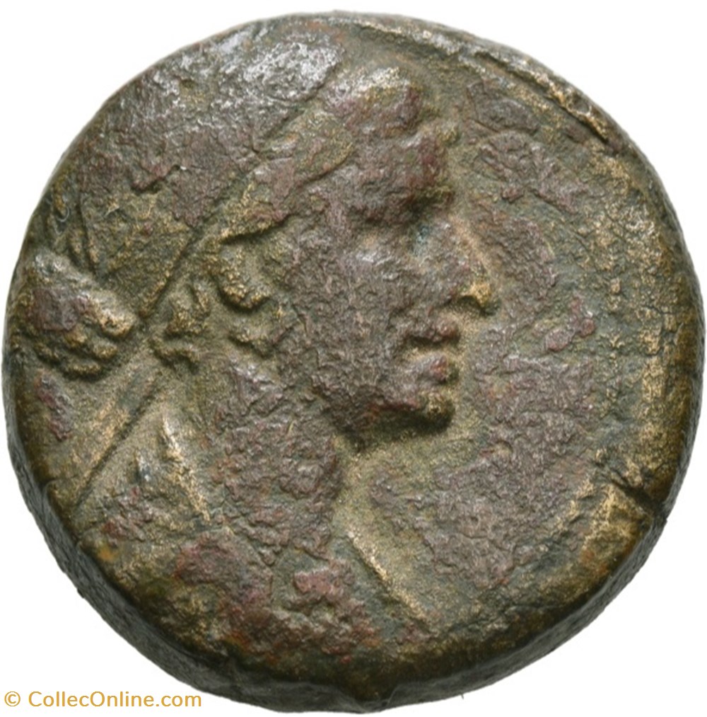 Cleopatra VII Thea Neotera Æ 80 drachma 'QUEEN OF EGYPT' - Coins