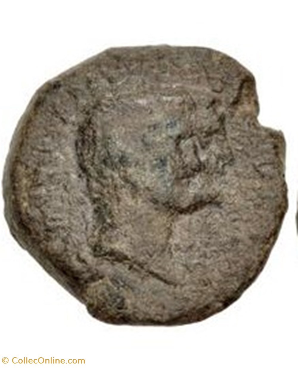 Marcus Antonius ACHAEA Æ As, Fleet coinage Heavy series 2 coins ancient romans imperial and republican marcus antonius achaea as fleet coinage heavy series