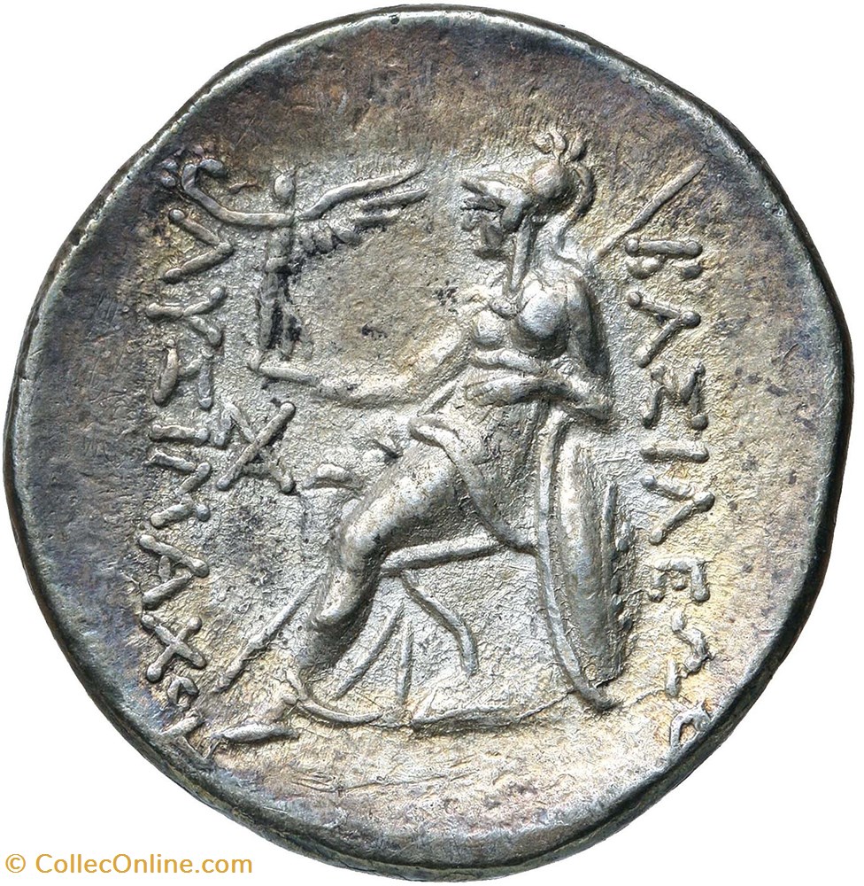 coins ancient b to greek lysimachos ar tetradrachm cf s 6814 cf thompson 230 parion