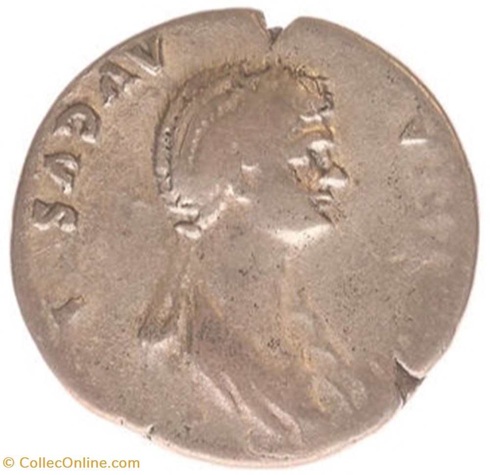 AR Cistophoric Tetradrachm - Domitia 'The Empress' coins ancient romans imperial and republican ar cistophoric tetradrachm domitia the empress