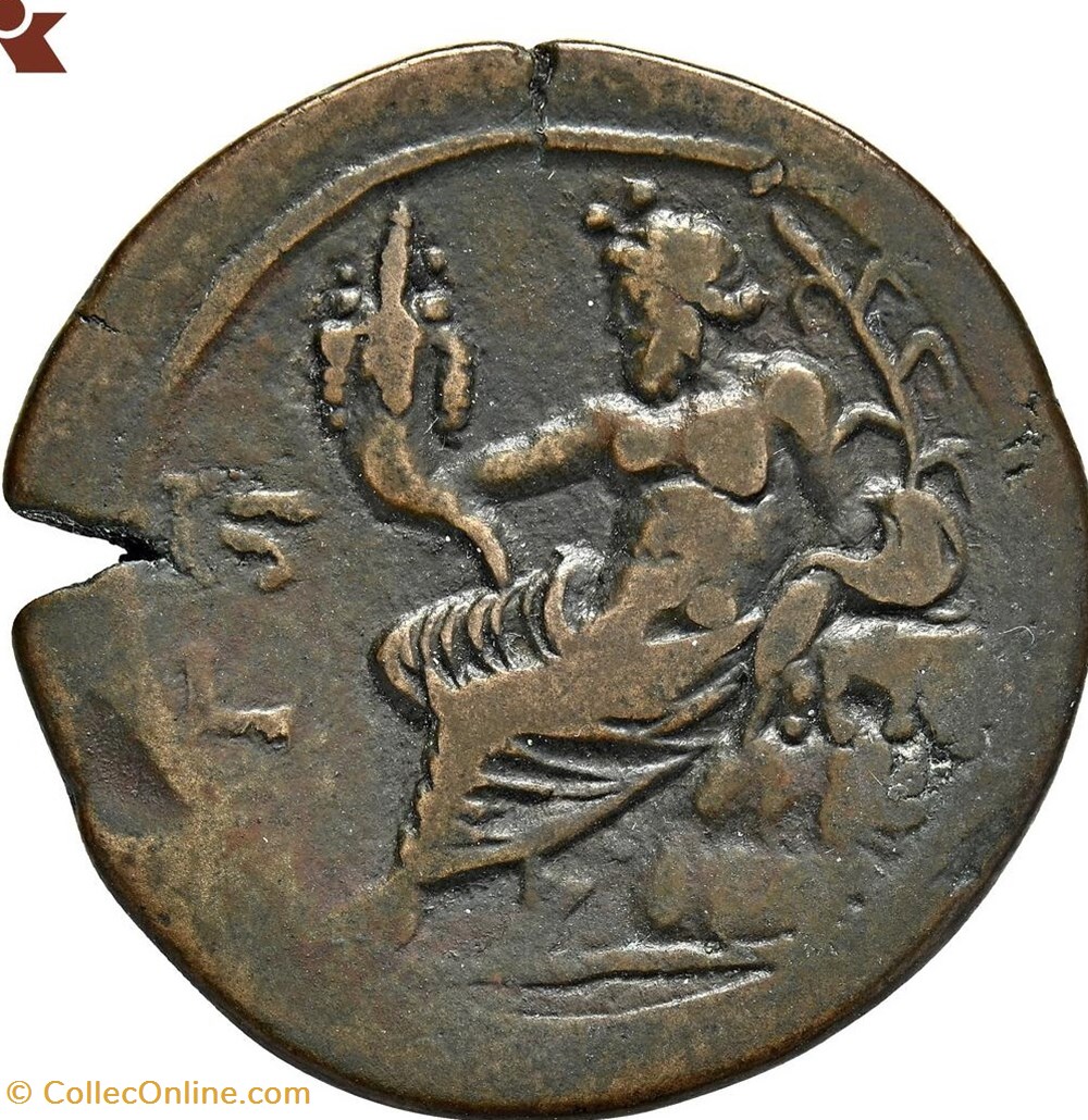 Æ Drachma - Hadrianus - ex Giovanni Dattari collection 2 coins ancient to romans imperial and republican drachma hadrianus ex giovanni dattari collection