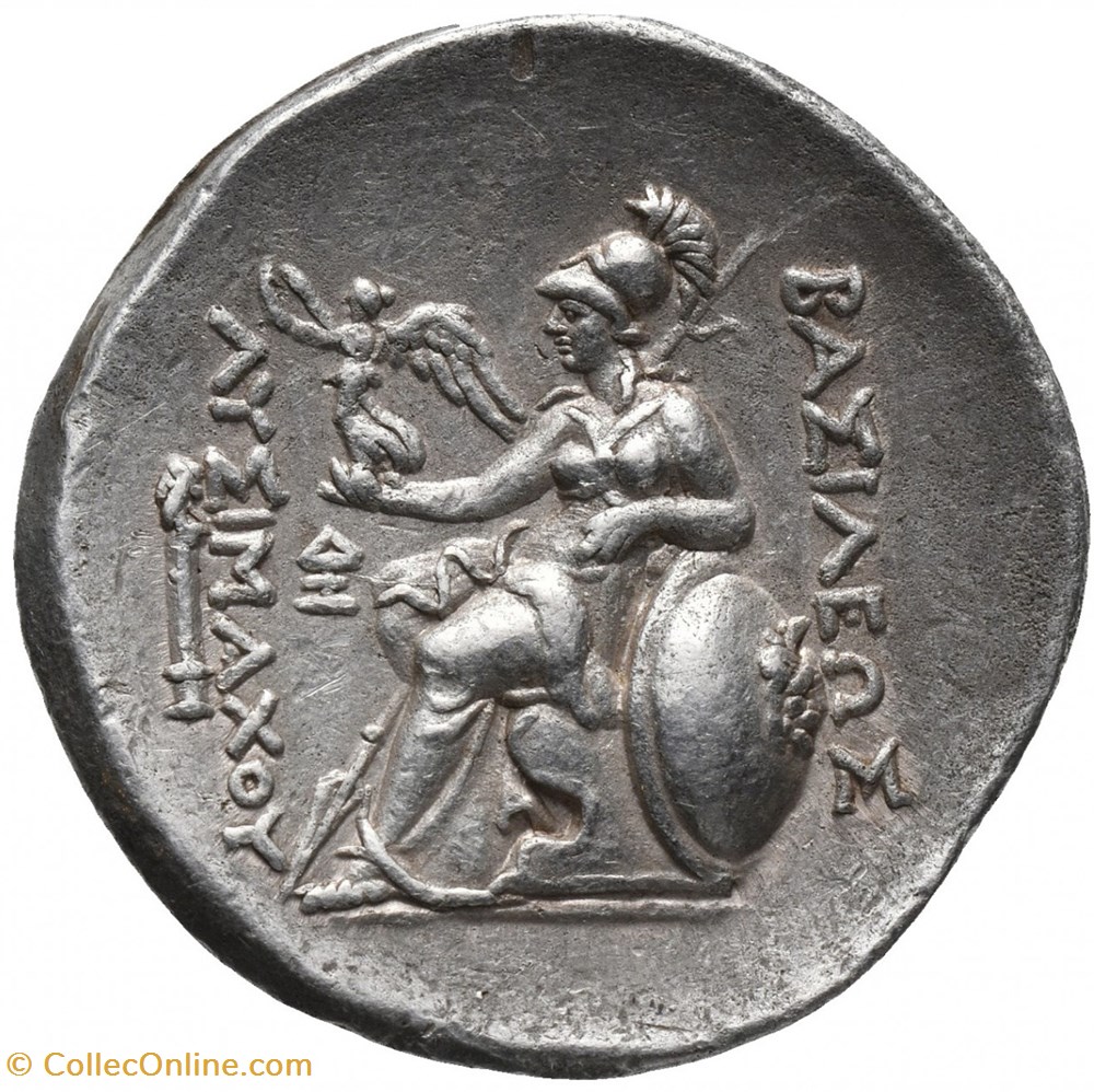 coins ancient b to greek lysimachos ar tetradrachm lampsakos thompson 50