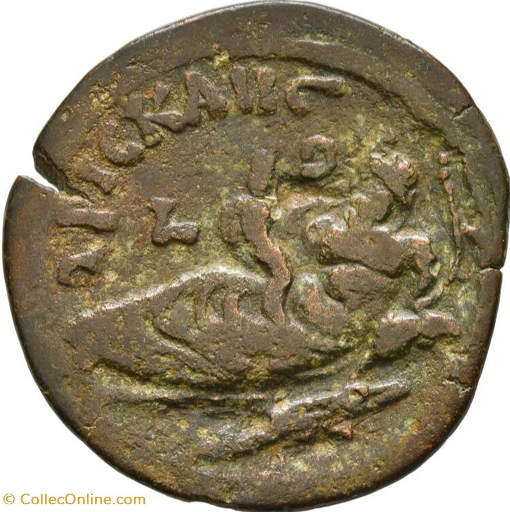 Æ Drachma - Antoninus Pius coins ancient romans imperial and republican drachma antoninus pius