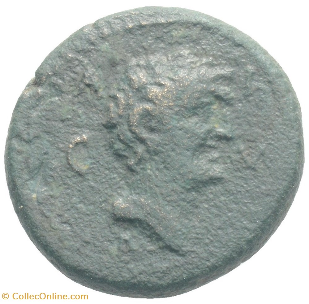 Marcus Antonius. Æ As, Macedon mint coins ancient romans imperial and republican marcus antonius as macedon mint