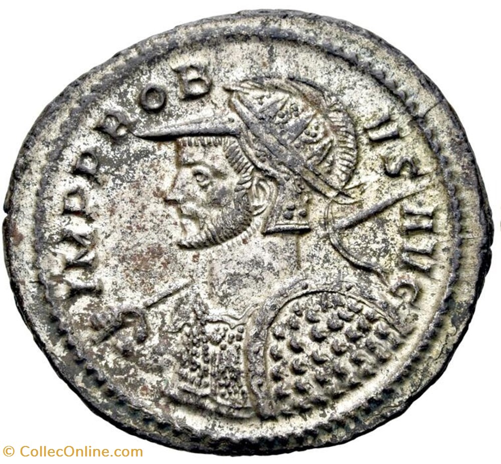 Probus Æ Antoninianus, Rome - RIC 157; Aufbau S.56 coins ancient romans imperial and republican probus antoninianus rome ric 157 aufbau s 56