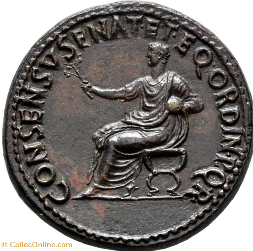 Divus Augustus Æ Dupondius 2 coins ancient to romans imperial and republican divus augustus dupondius