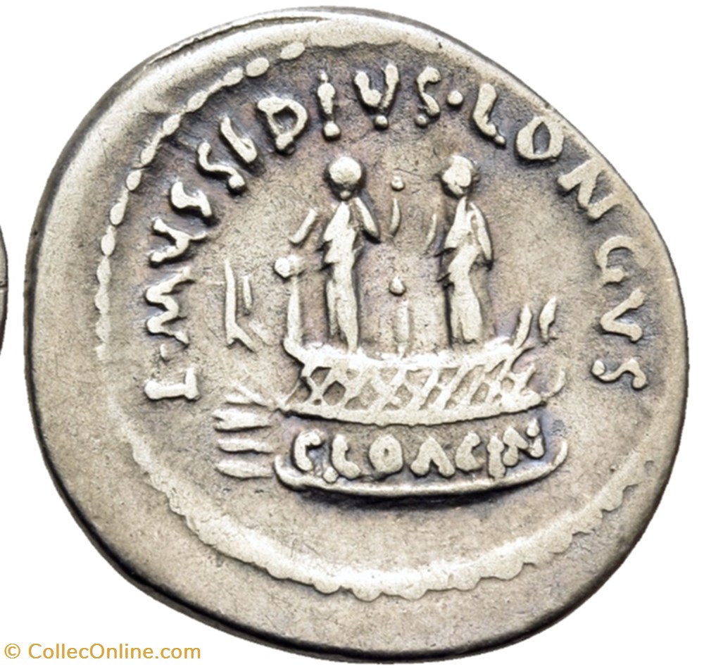 L. Mussidius Longus, 42 BC. Denarius - Concordia 2 coins antique to roman republicain imperial l mussidius longus 42 bc denarius concordia