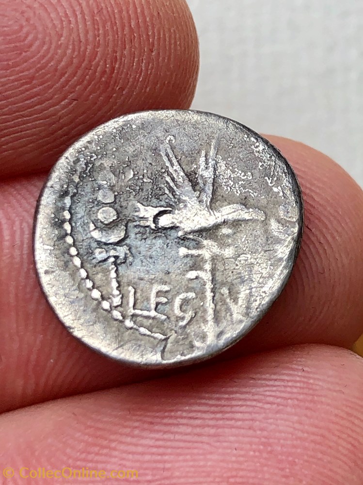 Marcus Antonius AR Denarius, LEG VI 'Ferrata' coins ancient romans imperial and republican marcus antonius ar denarius leg vi ferrata