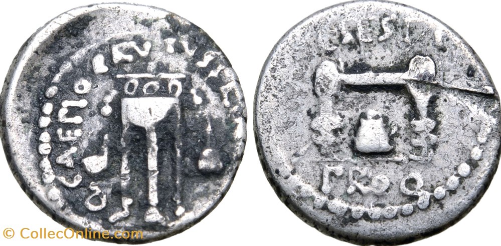 coins antique to roman republicain imperial q servilius caepio m junius brutus ar quinarius