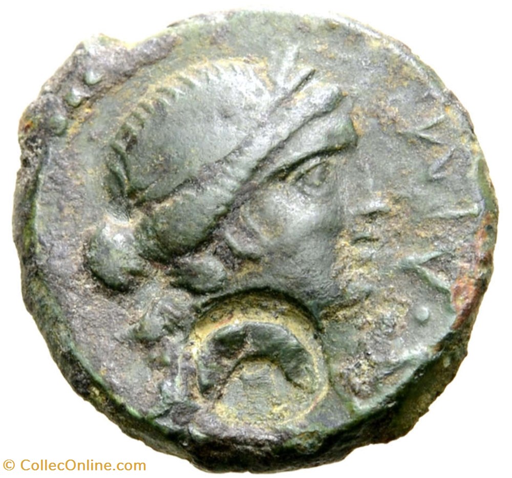 Lepidus Æ As, Gaul Antipolis mint, Venus / Victory coins ancient romans imperial and republican lepidus as gaul antipolis mint venus victory