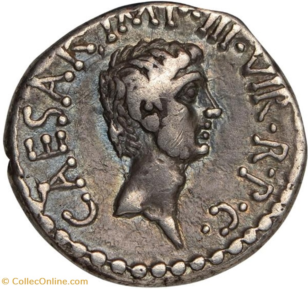 Marcus Antonius and Octavian - Crawford 528/2b RRR! 3 coins ancient romans imperial republican marcus antonius and octavian crawford 528 2b rrr