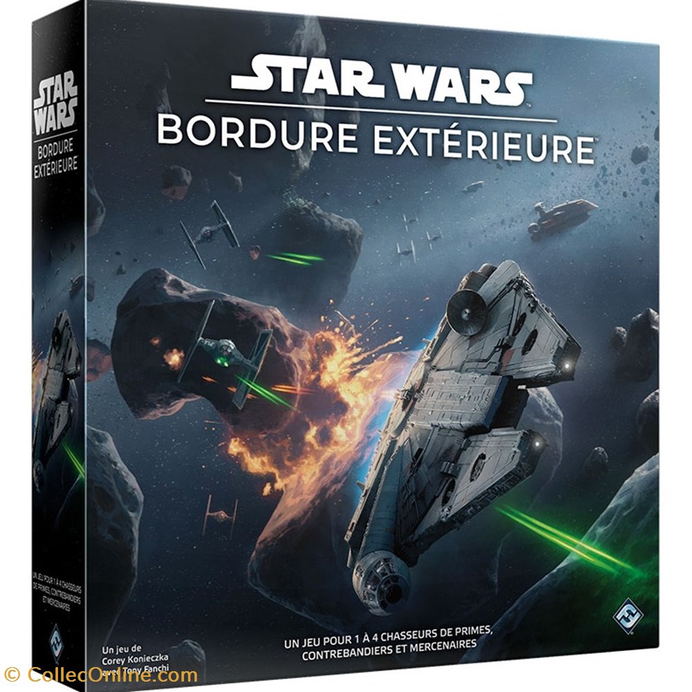 Star Wars : Bordure Extérieure jeux de societe jouets plateau star wars bordure exterieure