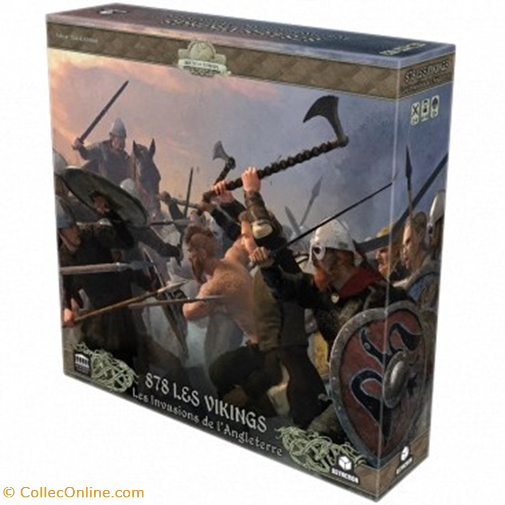 878 : Les Vikings – Les Invasions De L'Angleterre jeux societe jouets plateau 878 les vikings les invasions de angleterre