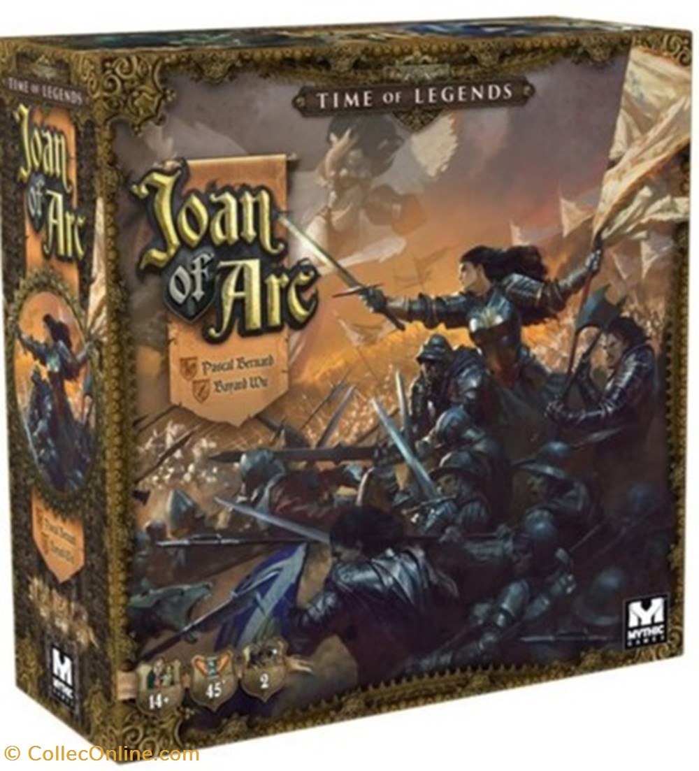 jeux de societe jouets plateau time of legends joan of arc