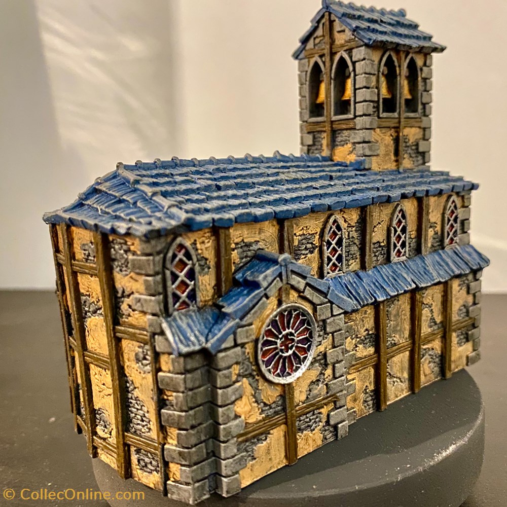 Église de village - Mythic Battle figurines jeux plateaux eglise de village mythic battle