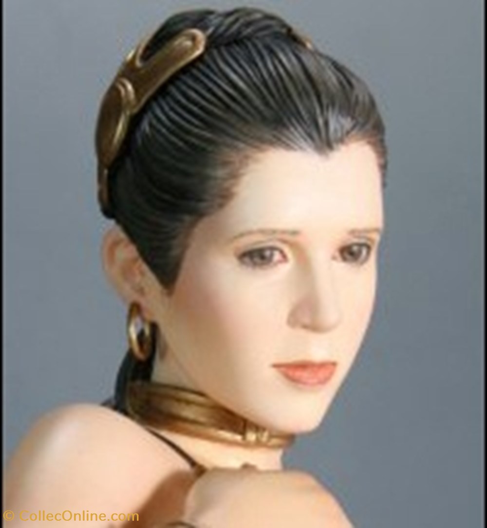 figurines cinema star wars kotobukiya princess leia as slave from return of the jedi