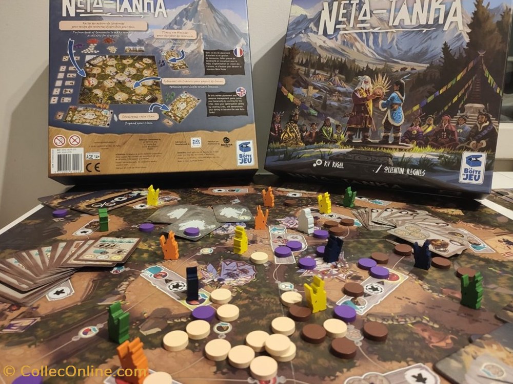 Nētā-Tanka: Deluxe Version jeux societe jouets plateau neta tanka deluxe version