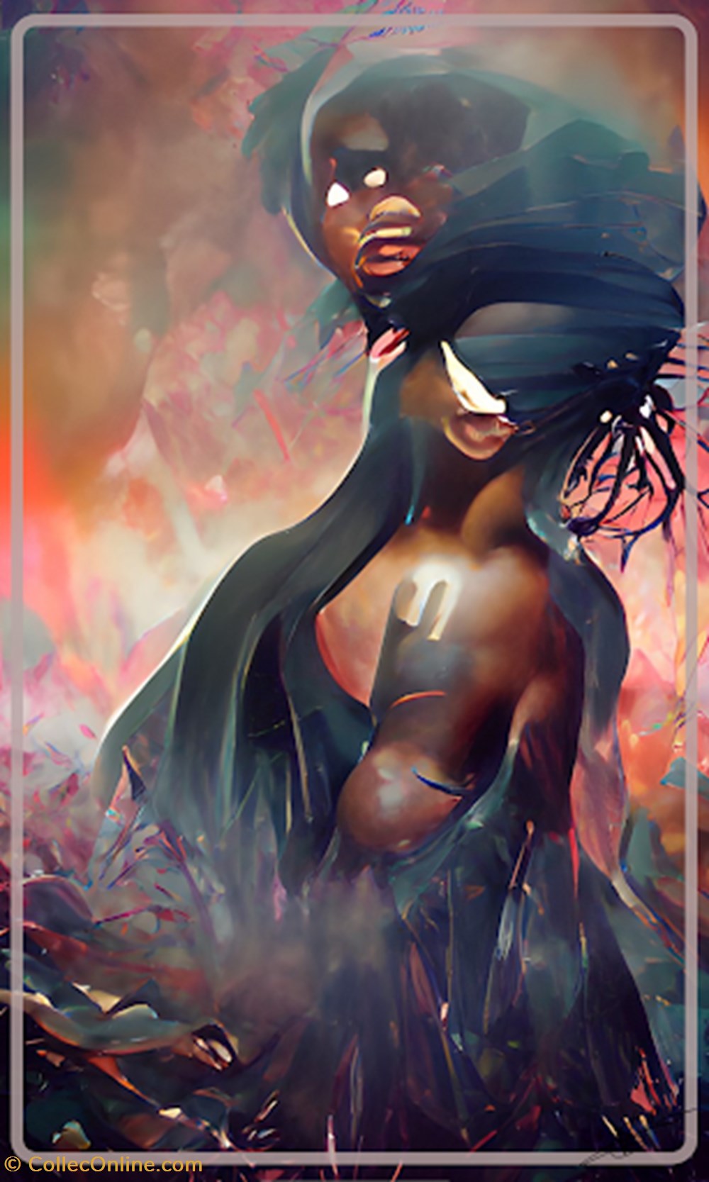 nft art african woman