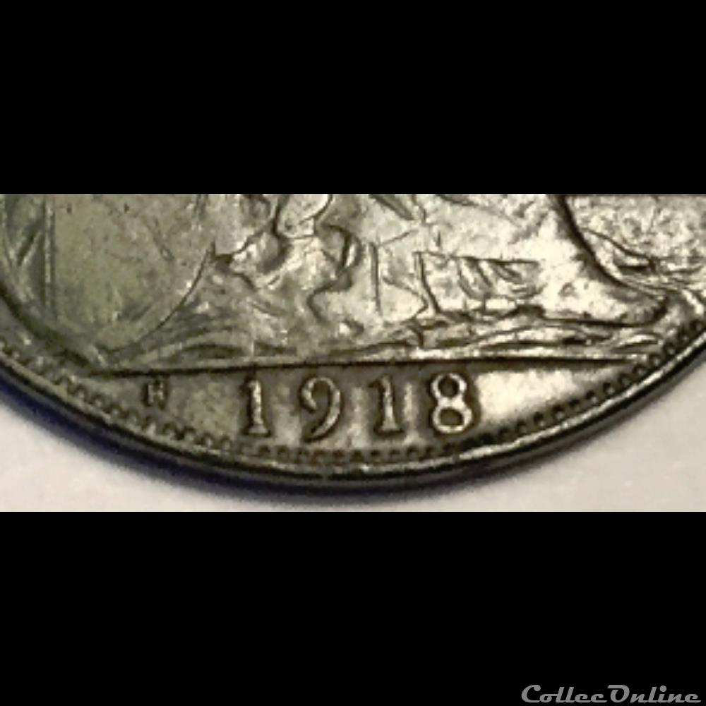 George V Penny 1918 with "H" Heaton mint mark coin world united kingdom george v penny 1918 with h heaton mint mark
