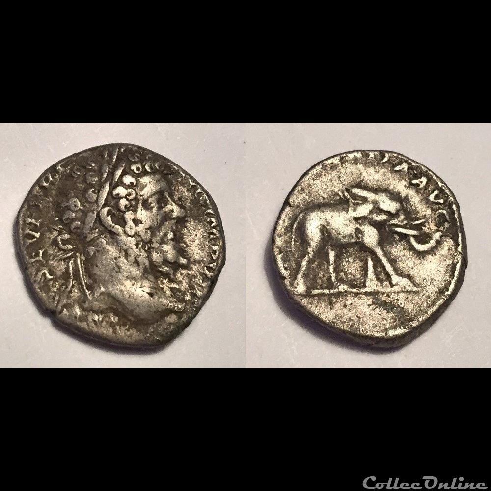 Septimius Severus. Dennarius 3 coin ancient roman septimius severus dennarius