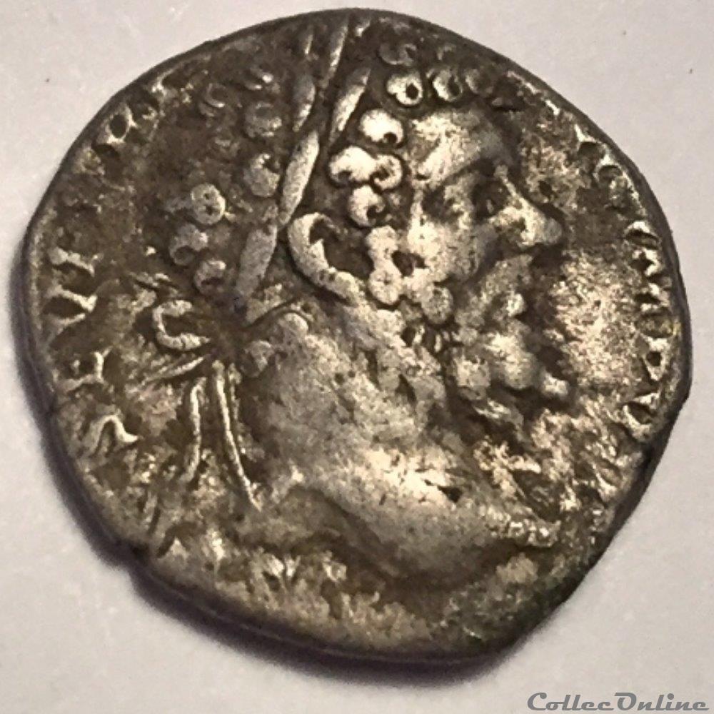 Septimius Severus. Dennarius 2 coin ancient roman septimius severus dennarius