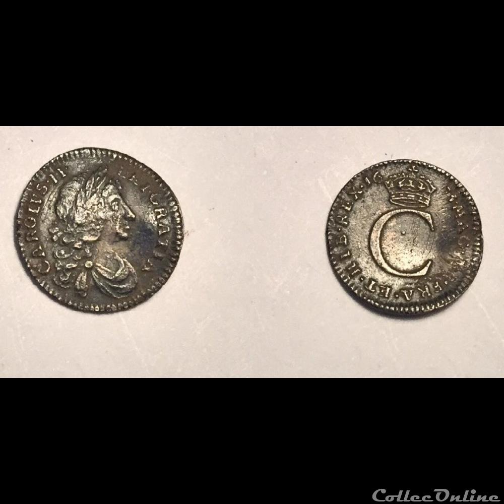 Charles II 3 coin world united kingdom charles ii