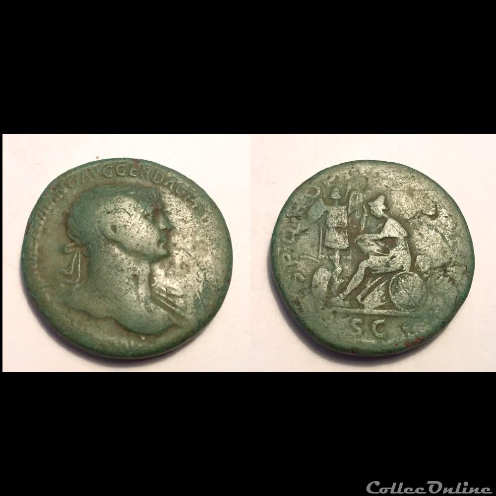 Trajan coin ancient roman trajan