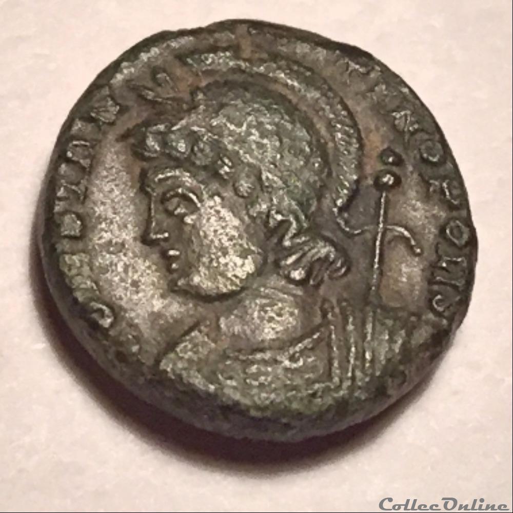Brockage. City Commemorative. CONSTANTINOPOLIS. 3 coin ancient roman brockage city commemorative constantinopolis