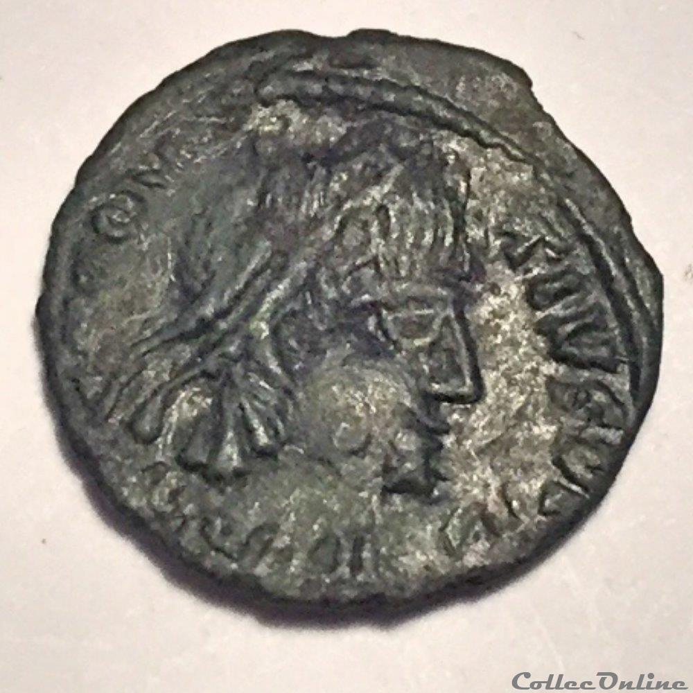 coin ancient roman barbarous ae3