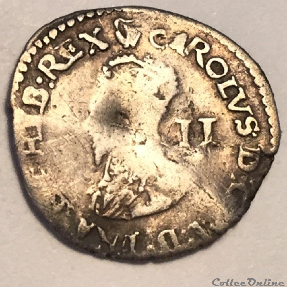 Charles I Half Groat. 2 coin world united kingdom charles i half groat