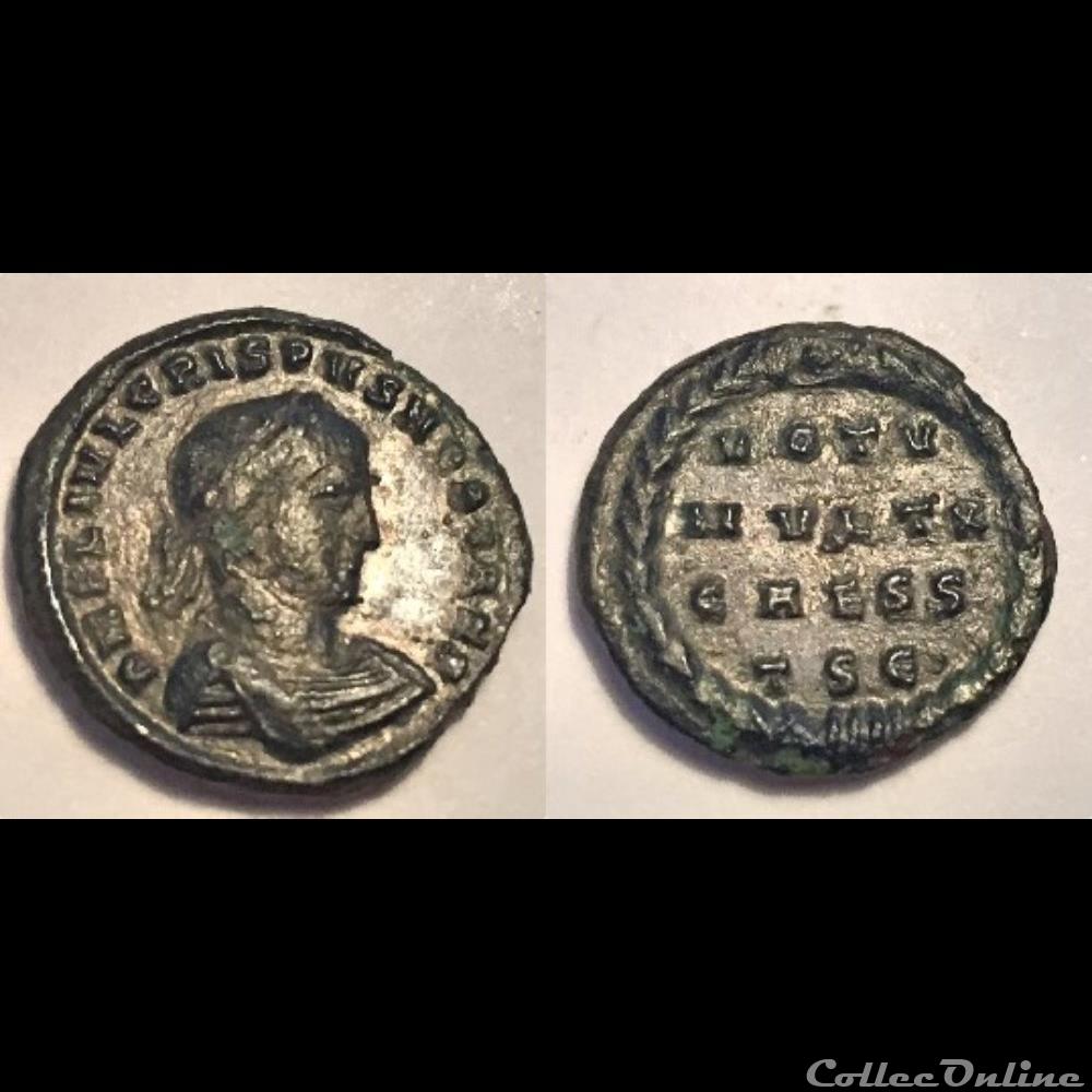 Crispus coin ancient roman crispus