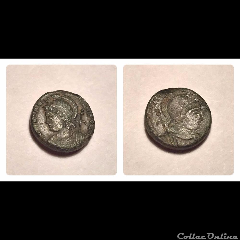 Brockage. City Commemorative. CONSTANTINOPOLIS. coin ancient roman brockage city commemorative constantinopolis