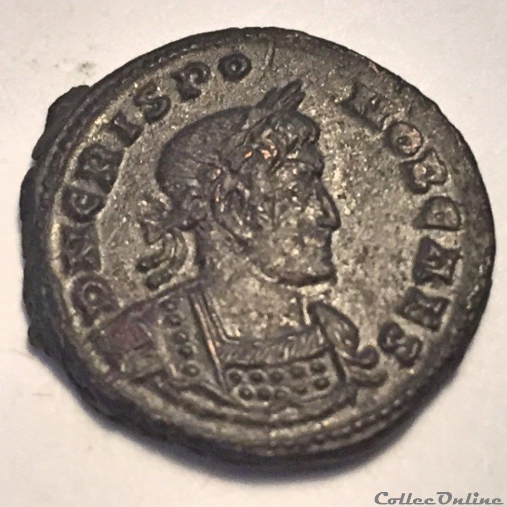 Crispus 2 coin ancient roman crispus