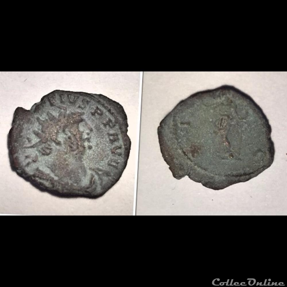 Carausius/Pax/Irregular coin ancient roman carausius pax irregular