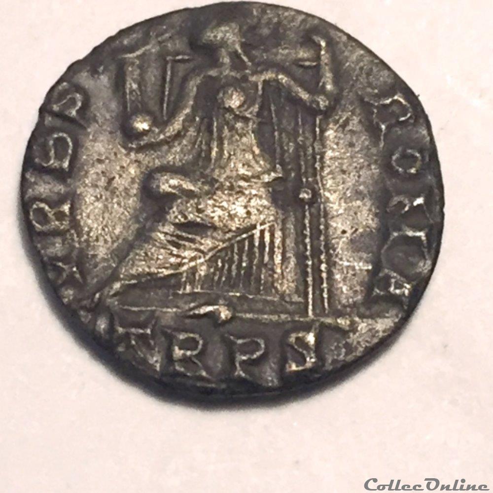 Valens 3 coin ancient roman valens