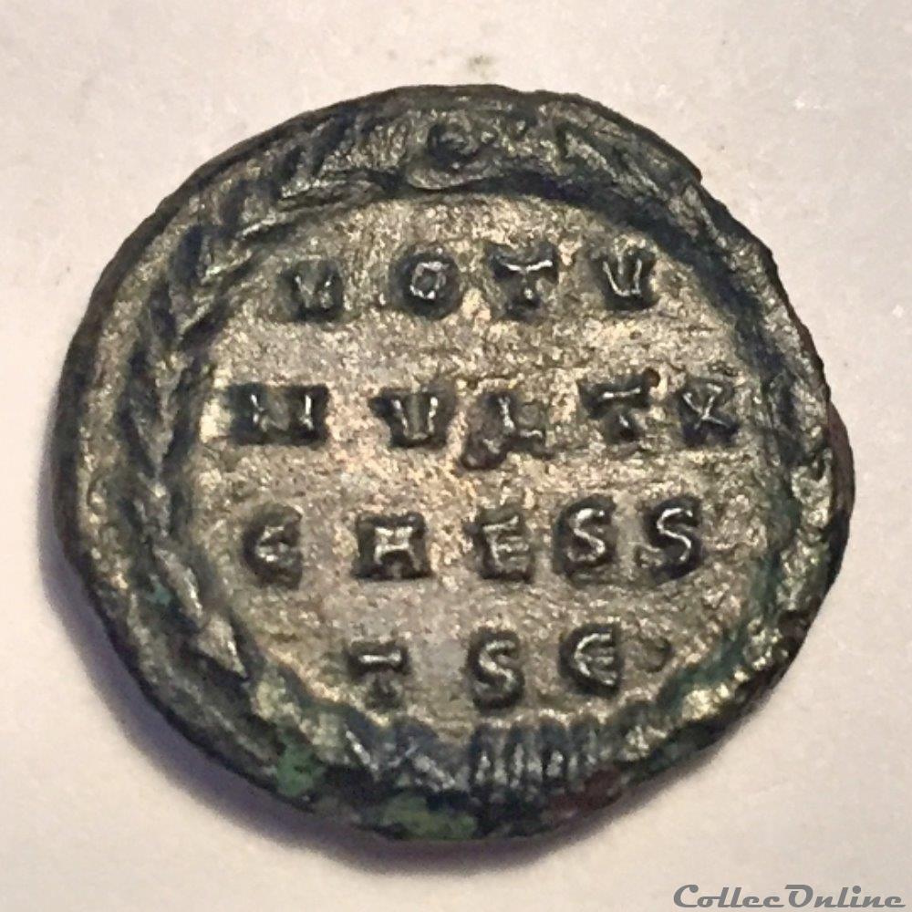 Crispus 3 coin ancient roman crispus