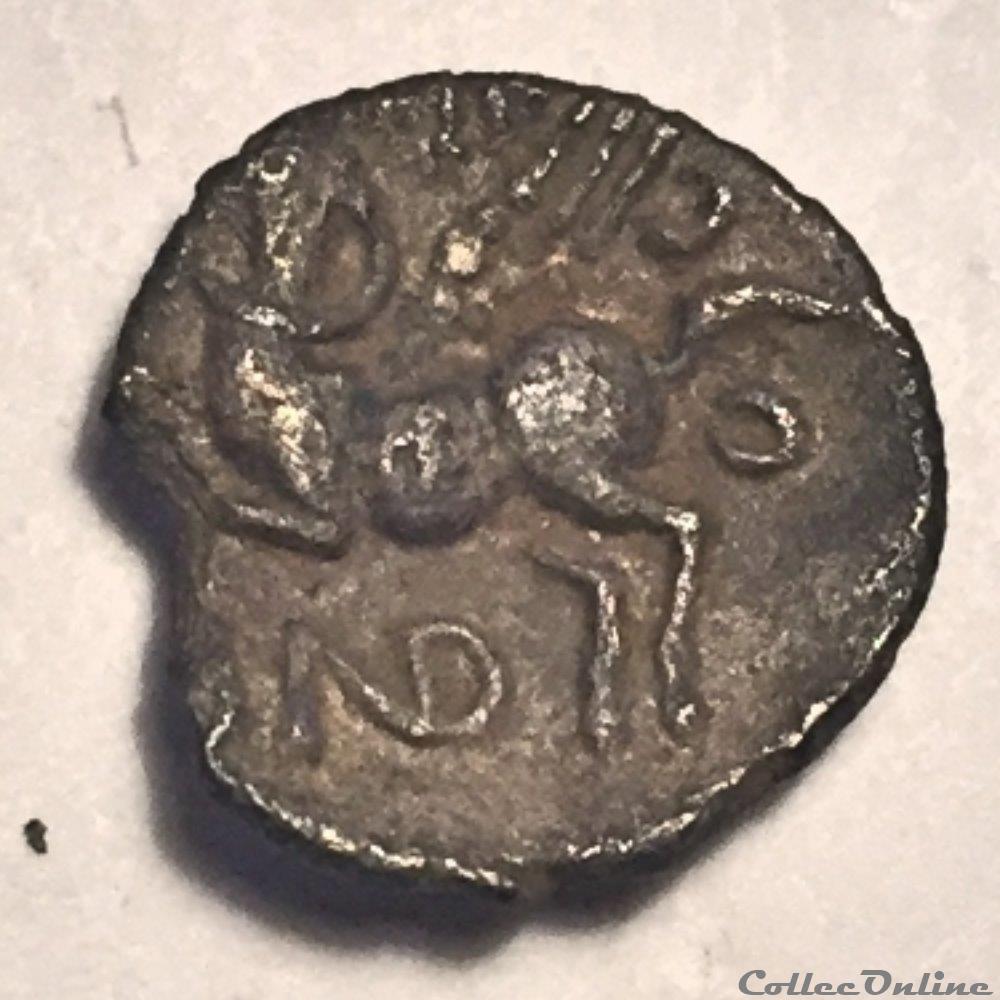 Andoco Silver Unit coin ancient celtic andoco silver unit