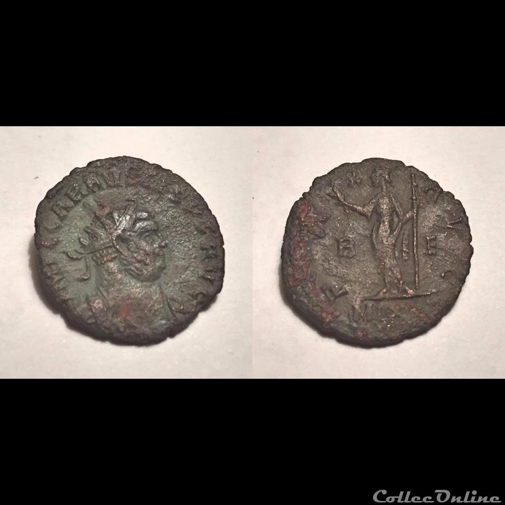 coin ancient roman carausius pax b e london
