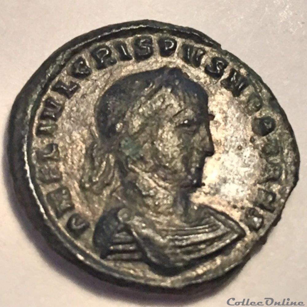 Crispus 2 coin ancient roman crispus
