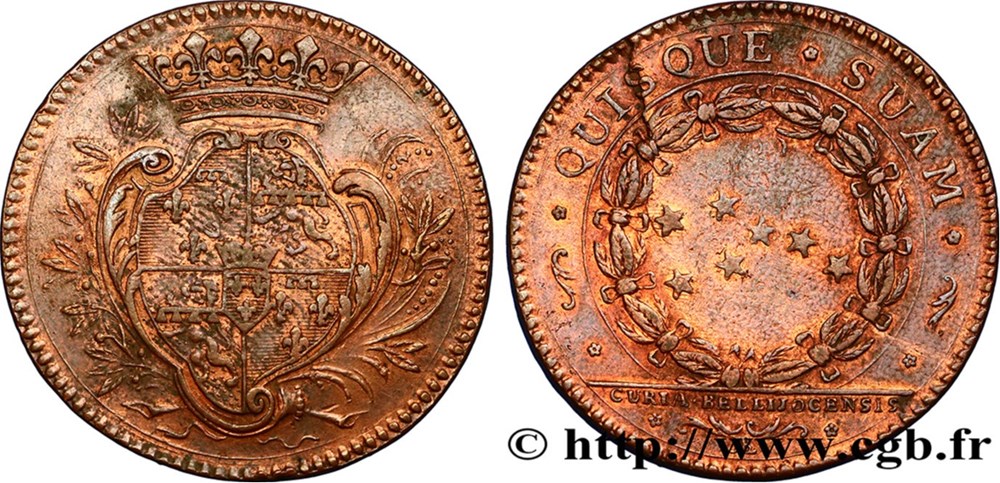 monnaies europe medievale france royales 11 beaujeu 1627 1693 jeton anne marie louise orleans dame de