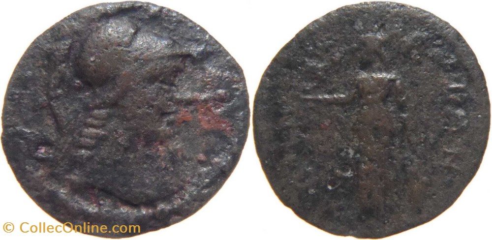 monnaies antiques romaines imperiales et republicaines antiquite romaine republique rome 30 a 29 octave bronze