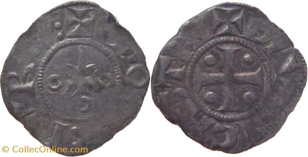 Dijon 1079-1102 denier au nom de Eudes Ier monnaies europe medievale france feodales dijon 1079 1102 denier au nom de eudes ier