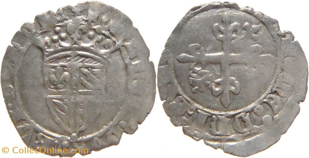 monnaies europe medievale france feodales auxonne 1419 07 a 08 gros au nom de jean sans peur