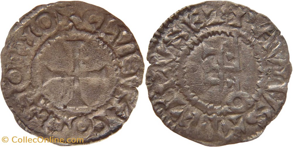 Abbaye de Cluny 1060-1140 denier de type 1b légende de revers inédite monnaies europe medievale france feodales abbaye de cluny 1060 1140 denier de type 1b legende de revers inedite