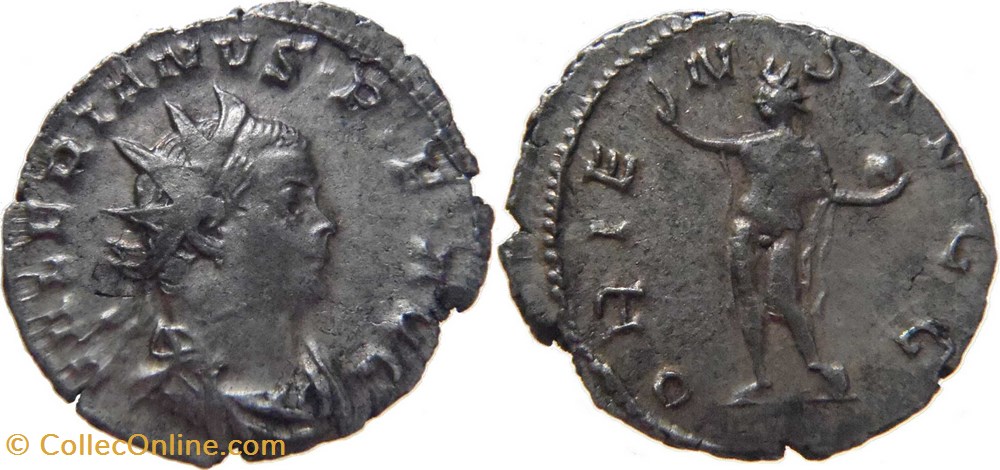 autre romaine 259-260 Valérien I antoninien au revers Oriens frappé à Trèves monnaies antiquite av jc romaines republicaines imperiales autre romaine 259 260 valerien i antoninien au revers oriens frappe a treves