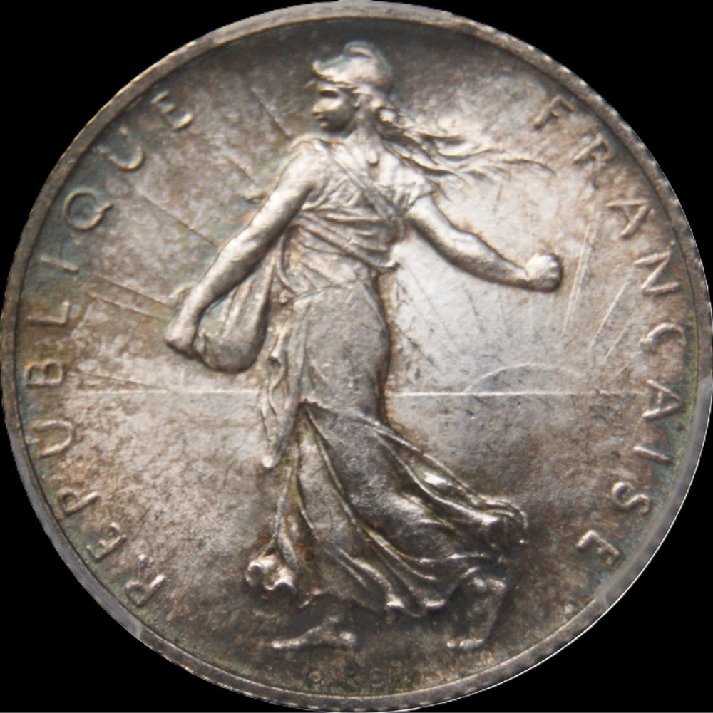 1f 1905 en MS64 monnaies monde france 1f 1905 en ms64