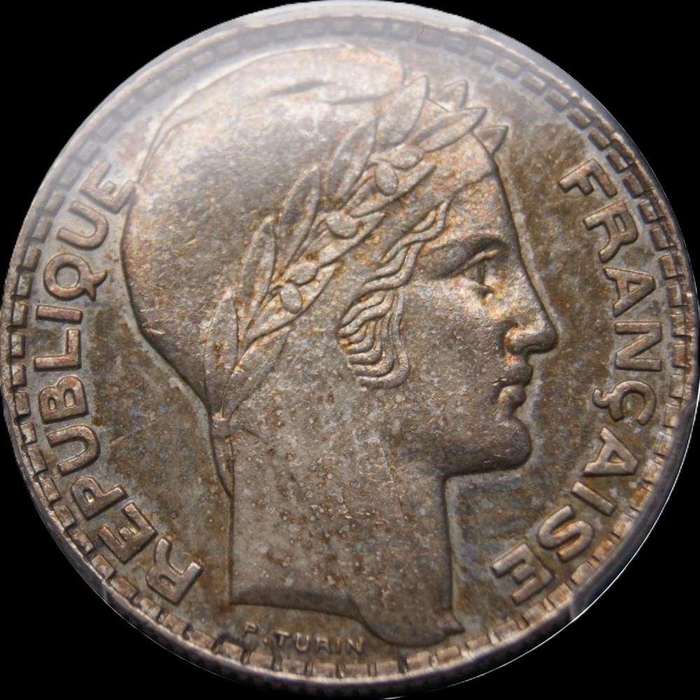 monnaies monde france 10f 1929 en ms64